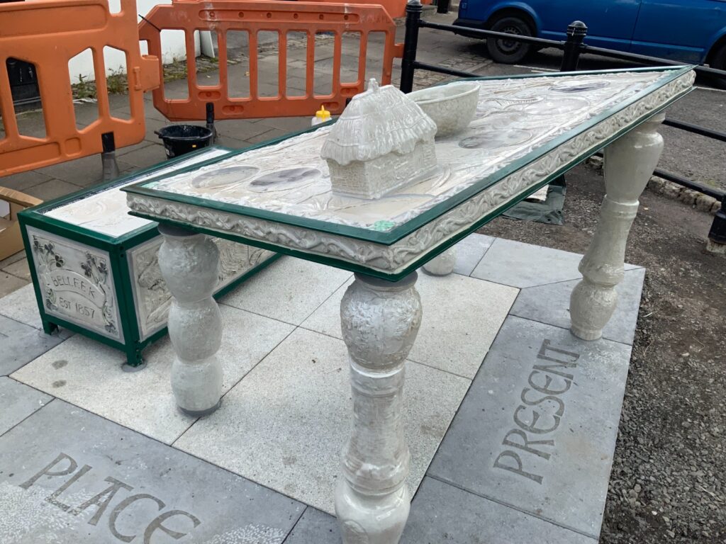 Belleek Potters Bench